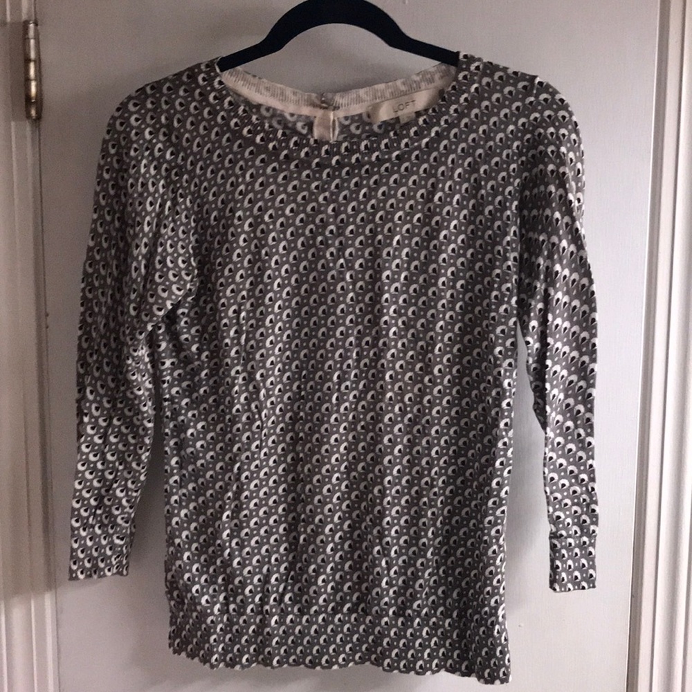 LOFT printed sweater!